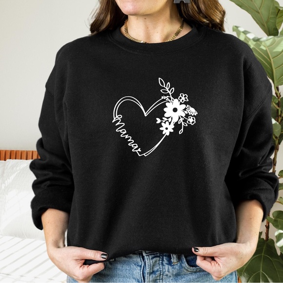 Women Stylish Mothers Day Sweaters. Available in multiple colors NWT Custom made - Picture 3 of 8